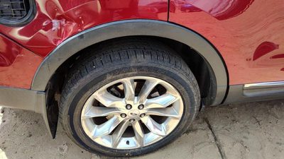 11-19 Ford Explorer Passenger Right Rear Wheel Flare Moulding Oem Back