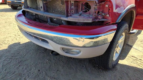 1999-2004 Ford F150 Front Bumper Assembly With Brackets Oem 4X4 Red Chrome — photo 3