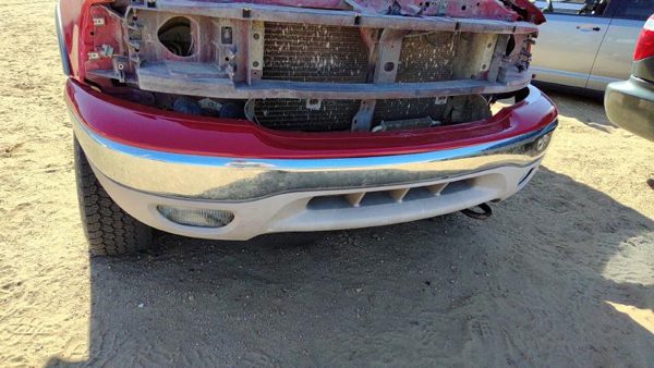 1999-2004 Ford F150 Front Bumper Assembly With Brackets Oem 4X4 Red Chrome — photo 5