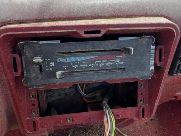 1988-1989 Ford F150 Temperature Control Module In Dash Heater Ac Head Unit Oem — photo 5