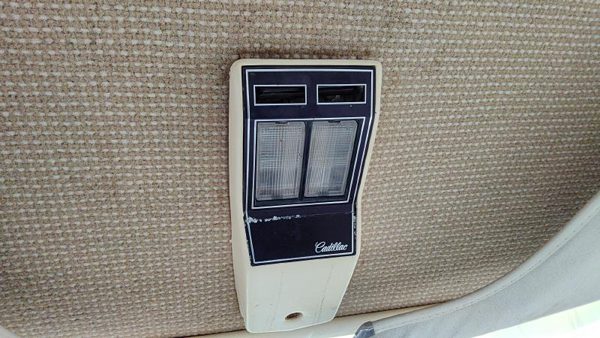 1980 Cadillac Deville Center Overhead Console Oem Dome Light Map Lamp Cubby — photo 1