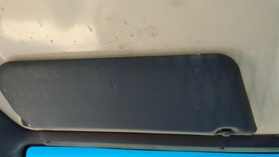 95-96 Ford F350 Driver Left Sun Visor Oem Blue