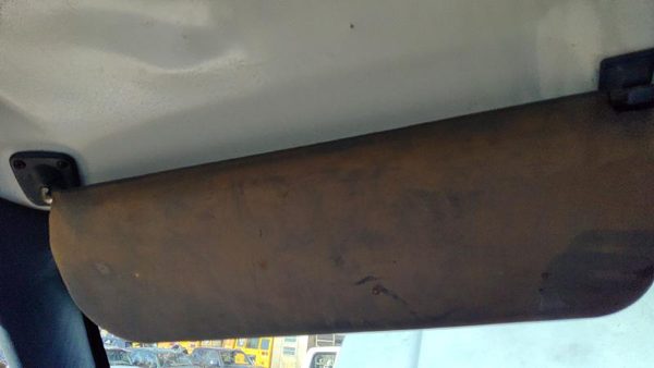 95-96 Ford F350 Driver Left Sun Visor Oem Blue — photo 6