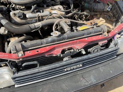 1988 Toyota FX Radiator OEM 1.5L Manual Transmission 1640015190
