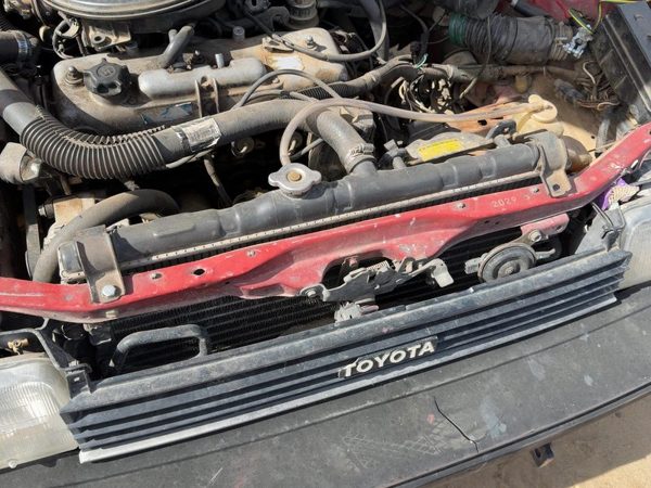 1988 Toyota FX Radiator OEM 1.5L Manual Transmission 1640015190 — photo 1