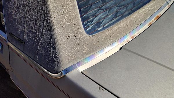83-87 Grand Marquis Passenger Right Rear Chrome Trim Moulding Below Back Glass — photo 7