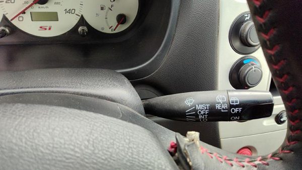 02-05 Civic Hatchback Si Windshield Wiper Control Switch Column Lever Assembly — photo 2