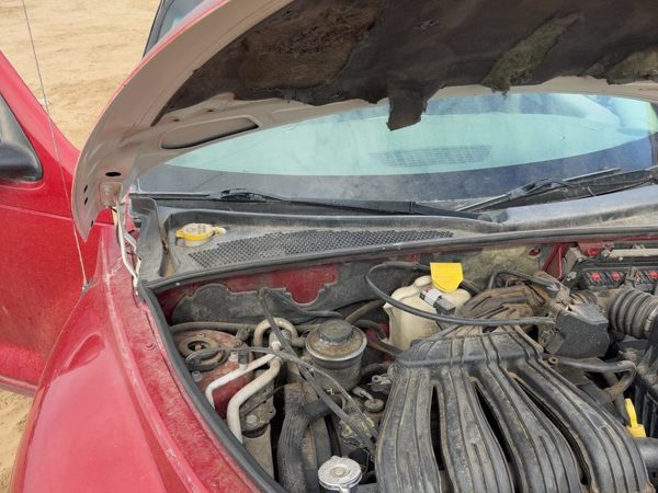 01-10 Pt Cruiser Pair Of Hood Hinges Right Left Set Assembly Oem Inferno Red Prh — photo 4