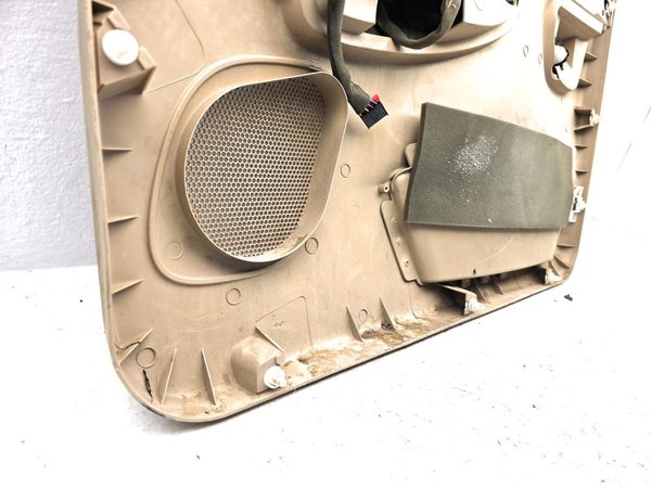 2004 Buick Rainier Driver Left Front Door Trim Panel With Master Switch Tan 332 — photo 24
