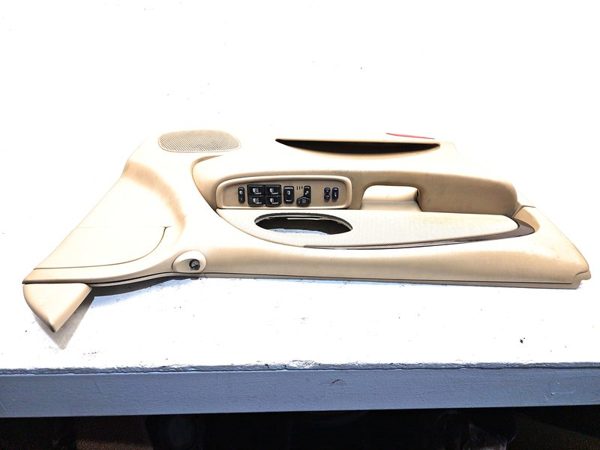 2004 Buick Rainier Driver Left Front Door Trim Panel With Master Switch Tan 332 — photo 14