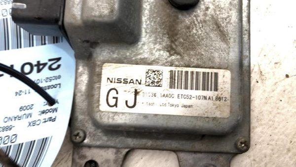 2009 Nissan Murano Tcm Transmission Control Module Computer Oem Etc52-107N — photo 9