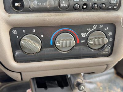 1998 Chevy S10 Blazer Temperature Control Module In Dash Heater Ac Head Unit Oem