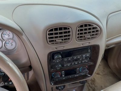 2004 Buick Rainier Trim Bezel Around Radio Surround Dash Panel Oem Tan 332