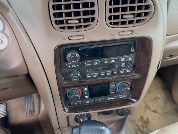2004 Buick Rainier Trim Bezel Around Radio Surround Dash Panel Oem Tan 332 — photo 4