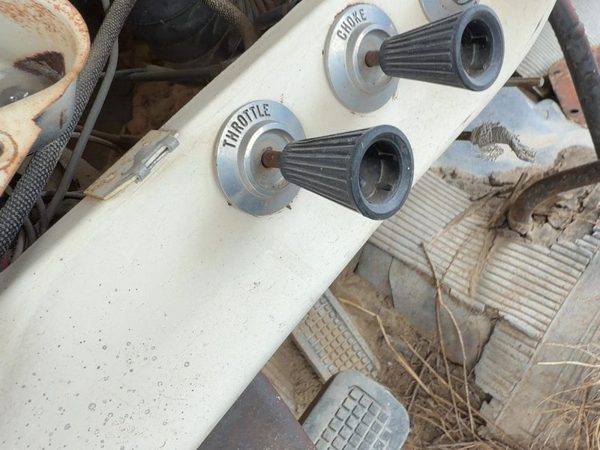 1968 Ford F350 Throttle Control Knob with Cable 330 V8 Manual OEM — photo 2