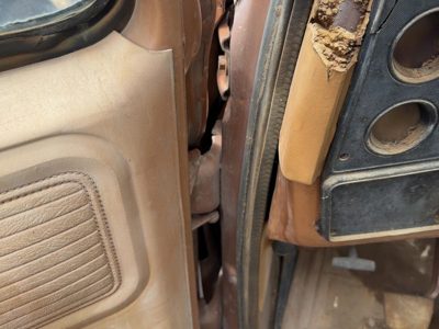 1973-1988 Chevy Silverado C20 Driver Left Upper Lower Door Hinge Pair Set Oem