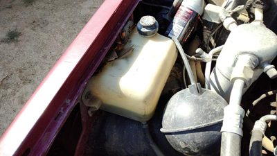 1982-1994 S10 Blazer Coolant Reservoir Radiator Overflow Tank Bottle Oem