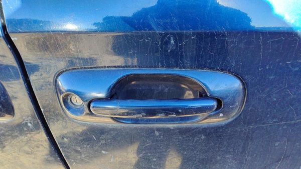 2001-2007 Dodge Caravan Passenger Right Front Outside Door Handle Oem Blue — photo 1