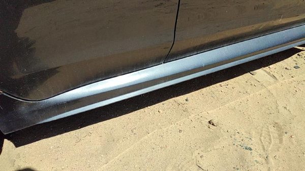 15 16 Subaru Wrx Passenger Right Lower Rocker Moulding Side Skirt Dark Gray Dgm — photo 3