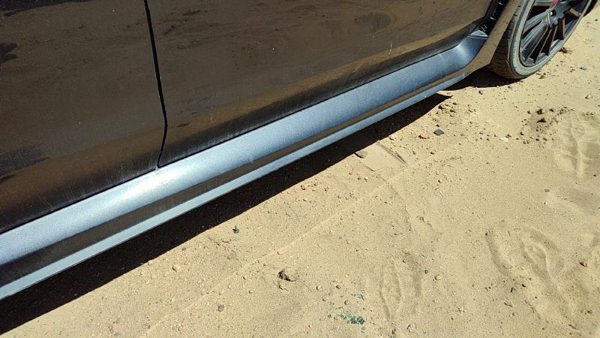 15 16 Subaru Wrx Passenger Right Lower Rocker Moulding Side Skirt Dark Gray Dgm — photo 4