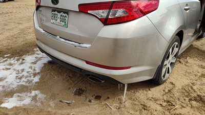 2011-2013 Kia Optima Sx Rear Bumper Cover Assembly Oem Back Sx Satin Metal Stm