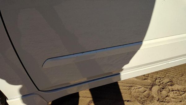 07-12 Nissan Altima Driver Left Front Moulding From Door Trim Strip White Qx3 — photo 3