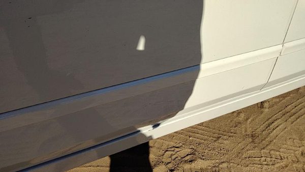 07-12 Nissan Altima Driver Left Front Moulding From Door Trim Strip White Qx3 — photo 5