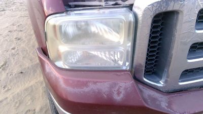 2005-2007 F350 Super Duty Passenger Right Head Light Oem Front Lamp With Bracket