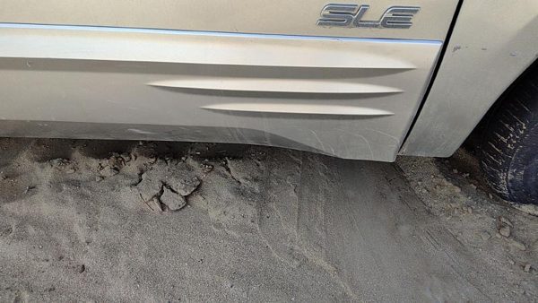 00-05 Bonneville Passenger Right Front Moulding From Door Trim Strip Silver 67U — photo 4