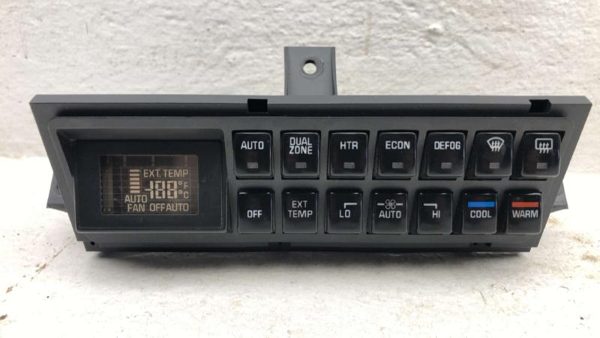 91-94 Park Ave Ultra Temperature Control Module In Dash Heater Ac Unit 19153487 — photo 1
