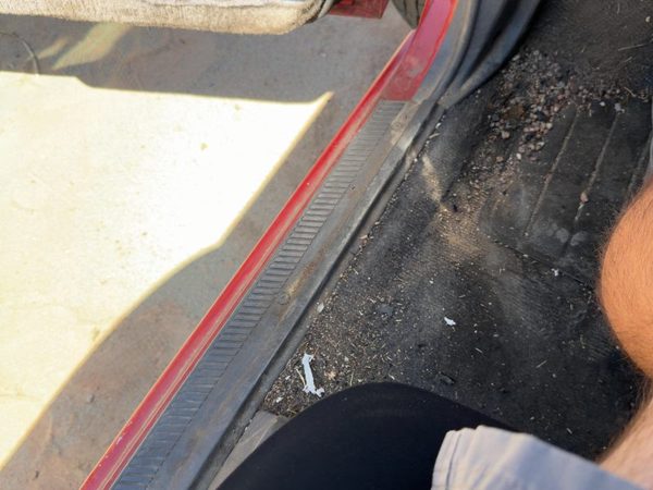 1994 Nissan Pathfinder Driver Left Lower Sill Step Moulding Trim Panel Oem Gray — photo 1