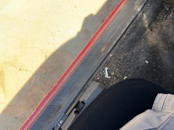 1994 Nissan Pathfinder Driver Left Lower Sill Step Moulding Trim Panel Oem Gray — photo 4