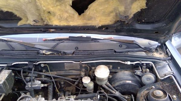 89-92 Mitsubishi Galant Vr-4 Windshield Wiper Cowl Vent Trim Panel Oem Grille — photo 3