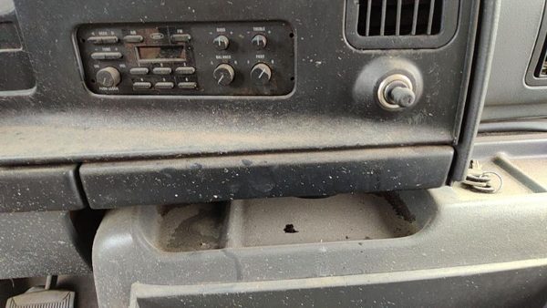 1992-1996 Ford Van E250 Slide Out Dash Mounted Cup Holder Assembly Oem Gray — photo 4