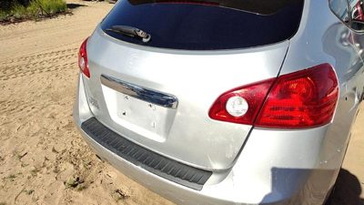 2013 Nissan Rogue Trunk/decklid/hatch/tailgate Silver K23