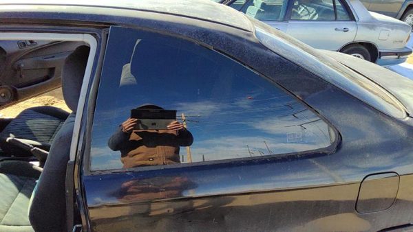 1996-2000 Honda Civic Driver Left Rear Quarter Glass Back Side Window Coupe Oem — photo 3