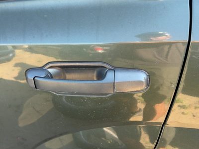 03-09 Sorento Driver Left Rear Outside Door Handle Without Chrome Ivy Green 3N