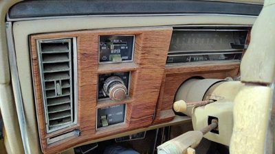 1980-1984 Cadillac Deville Trim Bezel Around Speedometer Oem Dash Surround Panel