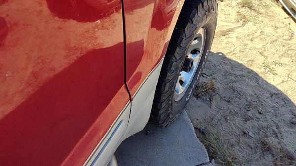 2003 Ford F250 Sd Pickup Fender RH Super Duty Maroon — photo 5