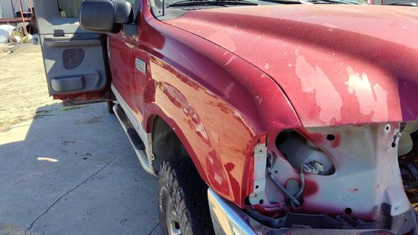 2003 Ford F250 Sd Pickup Fender RH Super Duty Maroon — photo 2