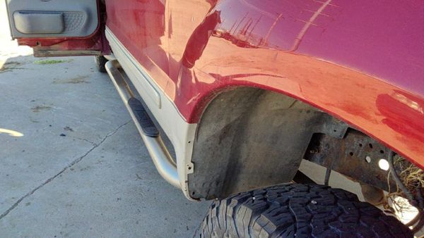 2003 Ford F250 Sd Pickup Fender RH Super Duty Maroon — photo 4