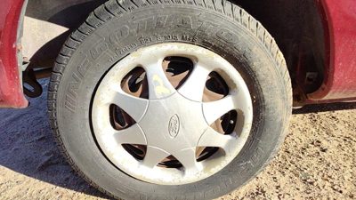 1997 Ford Aspire 13 Hub Cap Wheel Cover Oem #2 F7bz1130aa