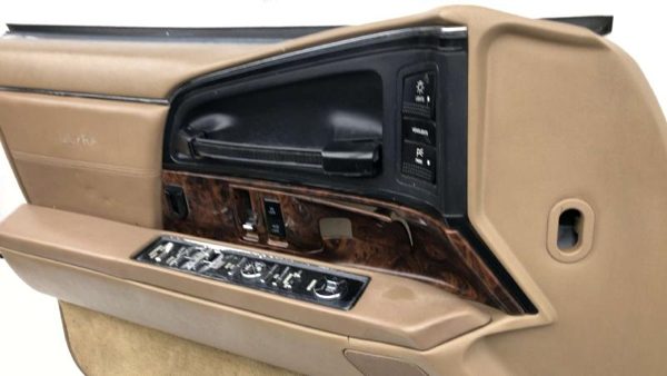 92 Buick Park Ave Ultra Driver Left Front Door Trim Panel With Master Switch Tan — photo 15