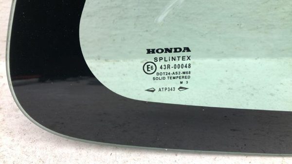 02-05 Civic Hatchback Si Passenger Right Rear Quarter Glass Back Side Window Oem — photo 6