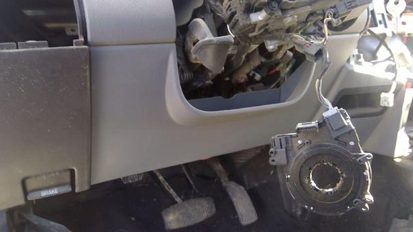 14-16 F250 Super Duty Lower Dash Under Column Knee Bolster Trim Panel Gray 3S — photo 3