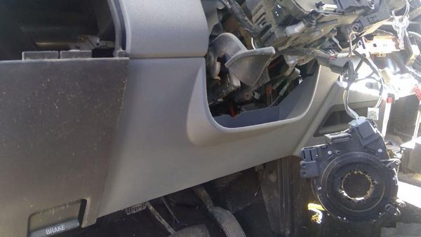 14-16 F250 Super Duty Lower Dash Under Column Knee Bolster Trim Panel Gray 3S — photo 2