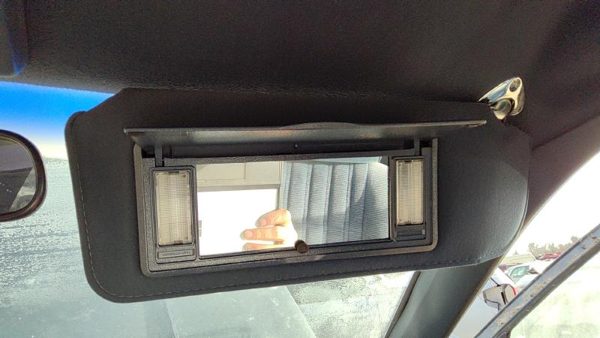 88-91 Olds Cutlass Calais Passenger Right Sun Visor Oem Blue 2 Door — photo 7