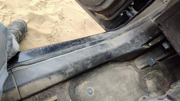 2011 Chevy Cruze Kick Panel Driver Left Lower Trim OEM Black Afb — photo 2