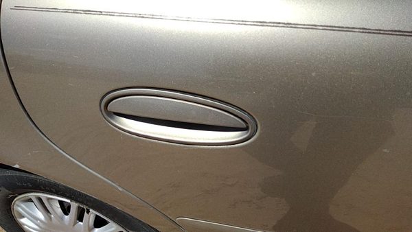 97-04 Buick Century Passenger Right Rear Outside Door Handle Oem Back Gold 49U — photo 1