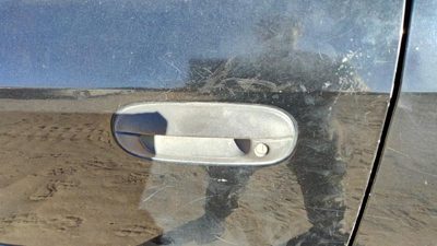 2002-2009 Chevy Trail Blazer Driver Left Front Outside Door Handle Oem Black